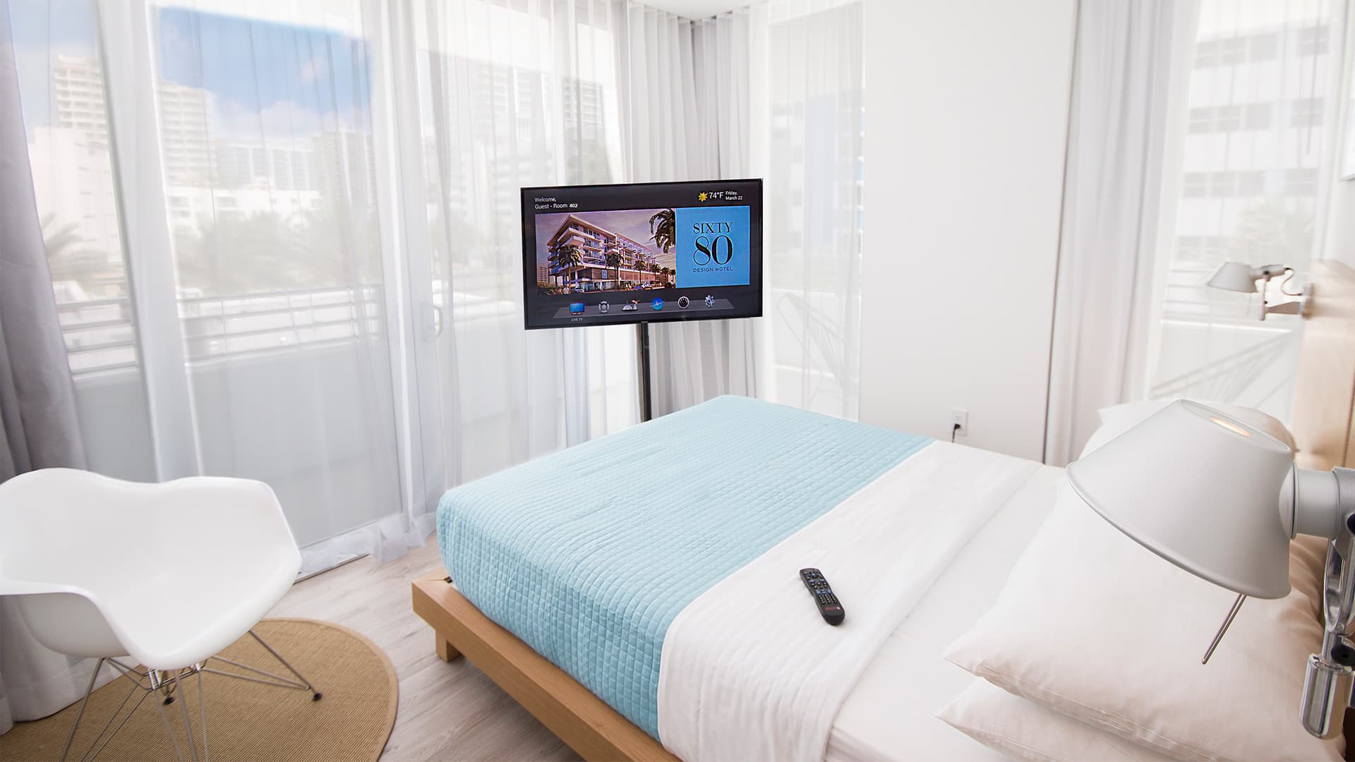 Corner one bedroom suite with double balcony-5