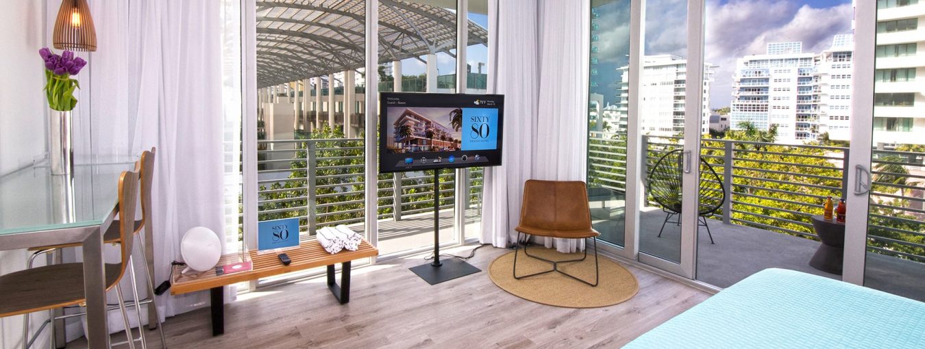 Penthouse corner studio with balcony-3-min